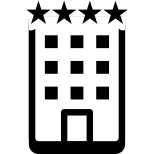 Hôtel 4 étoiles icon