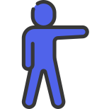Person Pointing icon