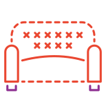 Диван с кнопками icon