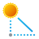 太阳高度角 icon