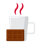 Chocolate caliente icon