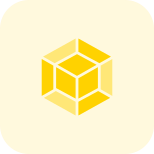 Webpack a module bundler. Its main purpose is to bundle JavaScript files for usage in a browser icon