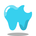 Zahn rissig icon