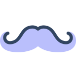 English Mustache icon