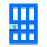 Porte di cella con sbarre icon