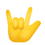 Ich liebe dich-Geste-Emoji icon