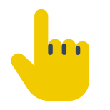 食指和拇指 icon