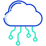 Cloud computing icon