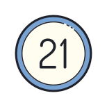 21-eingekreist icon