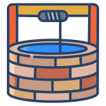 external-water-well-agriculture-icongeek26-linear-color-icongeek26 icon