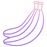 внешние-бананы-овощи-icongeek26-outline-gradient-icongeek26 icon