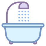 シャワーと浴槽 icon
