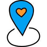 Romantic Location icon