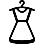 Vista frontale del vestito icon