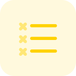 To-do list of task and wishlist memo icon