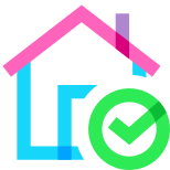 Smart Home Checked icon