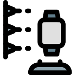 Designing a prototype of Smartwatch on a 3D printer icon