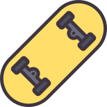 Skateboard icon