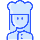 Cocinero de sexo masculino icon