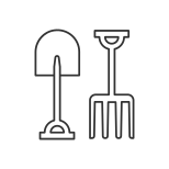 Garden Fork And Spade icon