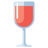 Glass Of Rose Wine icon