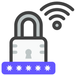 Password Wifi icon