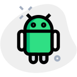 Android a mobile operating system developed by Google icon