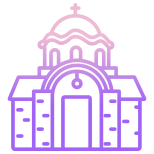 external-timisoara-orthodox-cathedral-russia-icongeek26-outline-gradient-icongeek26 icon