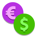 Cambio valuta icon