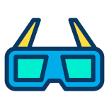 3d Glasses icon