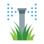 Садовый разбрызгиватель icon