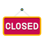 Closed Sign icon