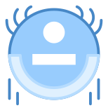 Robot Vacuum Cleaner Working icon