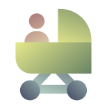 Kinderwagen icon