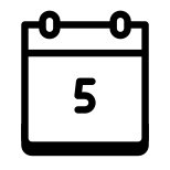 Kalender 5 icon