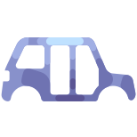 Car frame icon