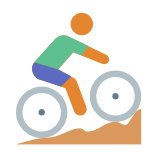 Cycling Mountain Bike Skin Type 3 icon