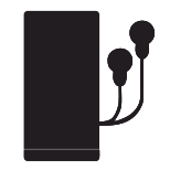 Phone With Earphones icon
