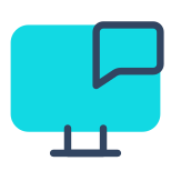 Computer Chat icon