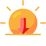 Sunset icon