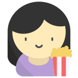 Moviegoer icon