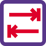 Tab, leftwards arrow to bar over rightwards arrow to bar icon