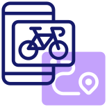 Bike Route icon