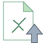 Importazione Xls icon