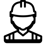 Lavoratore uomo icon