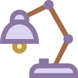 Lampe de bureau icon