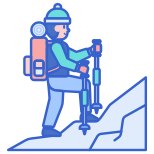 Hiking icon