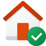 Smart Home Checked icon