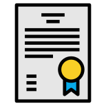 Certificate icon