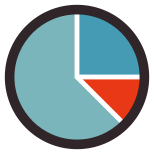 Kreisdiagramm icon